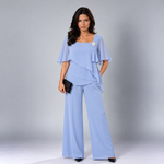 Margot | Flutter-Sleeve Two-Piece Set