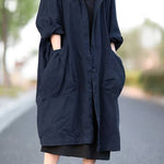 One Size Fits All Oversized Water-Resistant Windbreaker Jacket