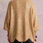 Elvinia™ | Oversized Collared Cardigan With Large Metal Buttons