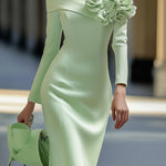 La Scintilla | ELEGANT OFF-THE-SHOULDER DRESS