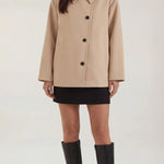 Amanda Oversized Asymmetrical Coat