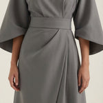 Ana Maxi Dress with Waist Belt