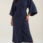 Ana Maxi Dress with Waist Belt