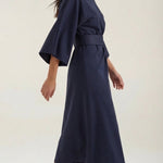 Ana Maxi Dress with Waist Belt