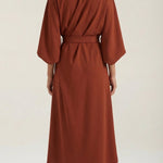 Ana Maxi Dress with Waist Belt