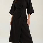 Ana Maxi Dress with Waist Belt