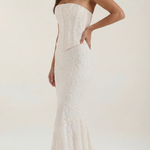 Anastasia Long Lace Dress with Corset