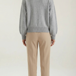 Annie knitted sweater with floral design