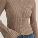 Betty Knitted Sweater with Buttons