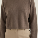 Denise turtleneck sweater, elegant knit