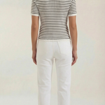 Edith Striped Polo Top