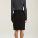 Gail long-sleeved wool sweater with collar