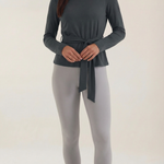 Holly Long Sleeve T-Shirt with Knot Detail
