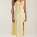 Jade Midi Dress with Lace Details
