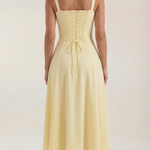 Jade Midi Dress with Lace Details