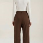 Asymmetric Denim Pants