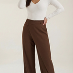 Asymmetric Denim Pants