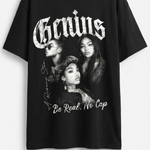 Oversized 'Jessamine' T-shirt with Graphic Design