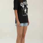 Oversized 'Jessamine' T-shirt with Graphic Design