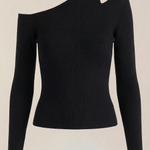 Knit Sweater: Asymmetrical Jessie