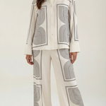 Judy Long Sleeve Shirt with Graphic Design