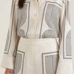 Judy Long Sleeve Shirt with Graphic Design