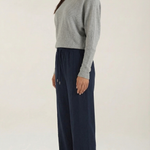Kendra wide-leg jeans with drawstring