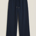 Kendra wide-leg jeans with drawstring