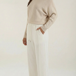 Kendra wide-leg jeans with drawstring