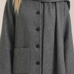 Kristina Gemütlicher Mantel-Cape