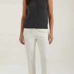 'Sylvia' Knitted Vest with Button Details