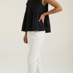 Tess peplum dress with pleats - Premium style
