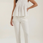 Tess peplum dress with pleats - Premium style