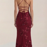 Chantal Floral Corset Maxi Dress