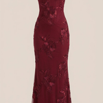 Chantal Floral Corset Maxi Dress