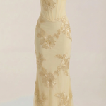Chantal Floral Corset Maxi Dress