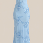 Chantal Floral Corset Maxi Dress