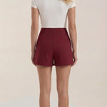 Darla Schlanker Short Skirt with Slit