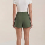 Darla Schlanker Short Skirt with Slit