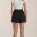 Darla Schlanker Short Skirt with Slit