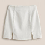 Darla Schlanker Short Skirt with Slit
