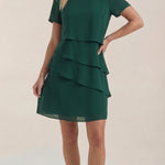 Meghan Short Ruffled Dress