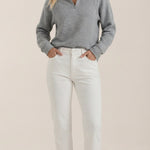 Melinda Polo Pullover with Half Zip
