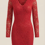 Sadie Lace Bodycon Short Dress