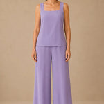 Graceful Mother of the Bride Chiffon Pant Suit