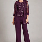Formal Chiffon Pant Suit for Mother of the Bride