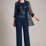 Formal Chiffon Pant Suit for Mother of the Bride