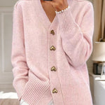 Adele | Elegant Cardigan with Heart-Shaped Buttons
