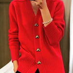 Adele | Elegant Cardigan with Heart-Shaped Buttons