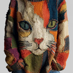 Isabel | Artistic Printed Sweater